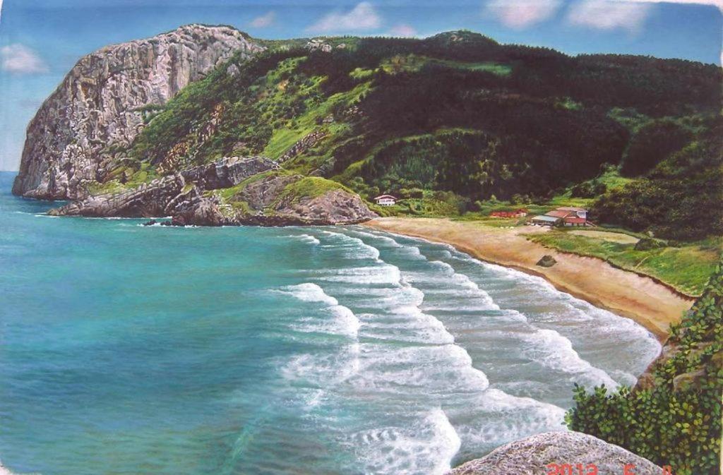 Laga Blue Surf Villa Ibarrangelu Dış mekan fotoğraf